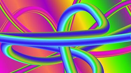 abstract colorful background with circles