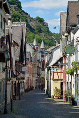 Fototapeta premium bacharach. oberstrasse