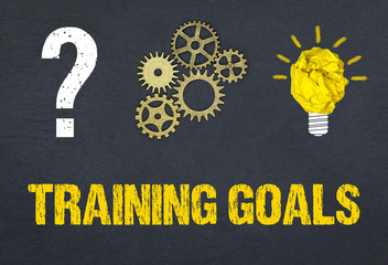 Obraz premium Training Goals