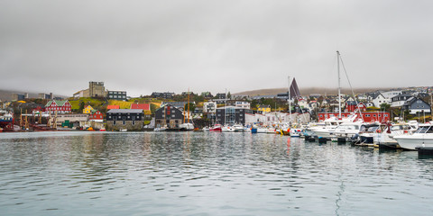 Torshavn, one of the many beautiful Faroe Islands