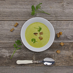 broccoli puree soup