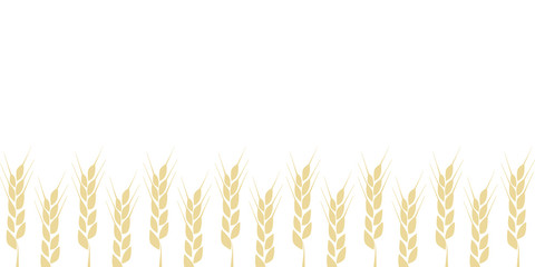 Wheat background. Happy Shavuot Holidays