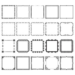 collection of frames