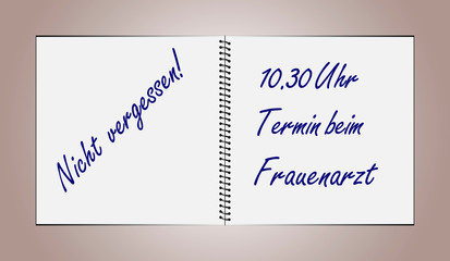 Termin Frauenarzt