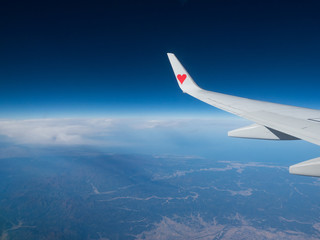 Fototapeta premium 空の旅