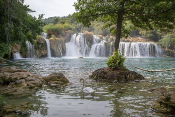 Plitvice Lakes National Park is one of the oldest and largest national parks in Croatia added to the UNESCO World Heritage register.