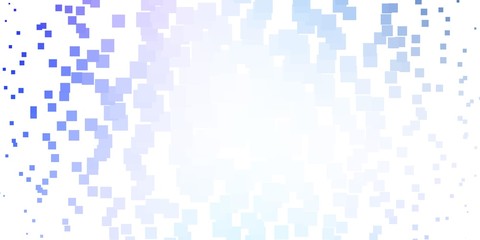 Fototapeta premium Light Pink, Blue vector background with rectangles. Illustration with a set of gradient rectangles. Modern template for your landing page.