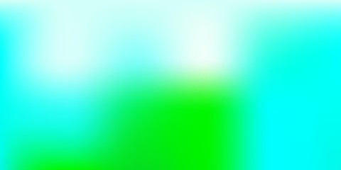 Light Blue, Green vector blur template.
