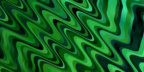 Light Green vector template with lines.