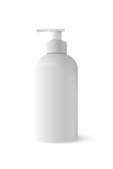 Vector 3D realistic blank plastic bottle for Liquid soap