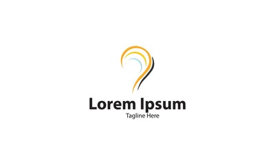 Vector logo design for hearing aid business