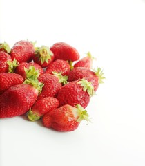 strawberries in a bowl