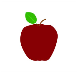 apple fruit. illustration for web and mobile design.