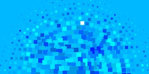 Light BLUE vector background with rectangles. Abstract gradient illustration with rectangles. Best design for your ad, poster, banner.