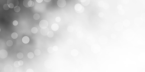 Light Gray vector background with spots. Abstract colorful disks on simple gradient background. Pattern for websites.