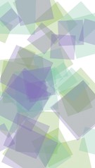 Fototapeta premium Multicolored translucent hexagons on white background. Vertical image orientation. 3D illustration