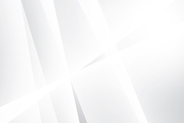 Abstract geometric white and gray color background. Vector, illustration.
