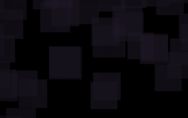 Black abstract background. Backdrop with grey squares. 3D illustration