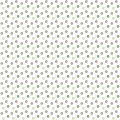 Vector Green Beige Mauve Pink Circles and Lines on White Seamless Repeat Pattern. Background for textiles, cards, manufacturing, wallpapers, print, gift wrap and scrapbooking.