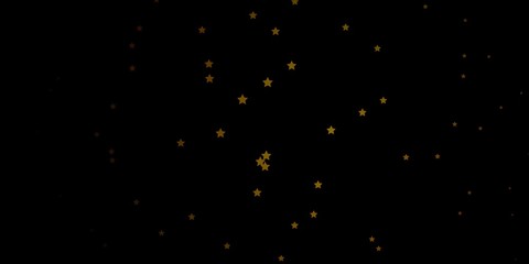 Dark Green, Yellow vector pattern with abstract stars. Colorful illustration in abstract style with gradient stars. Best design for your ad, poster, banner.