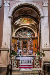 Obraz premium Priverno - Cattedrale di Santa Maria Annunziata - Latina, Italy