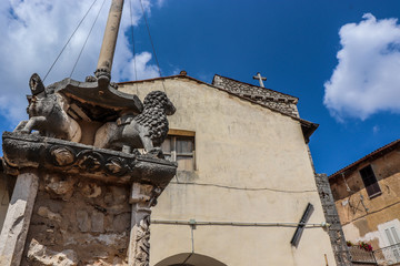 Obraz premium Priverno, Latina, Italy