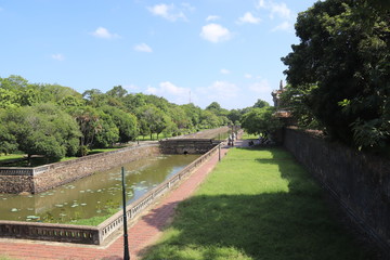 Douve de la Cité impériale à Hué, Vietnam