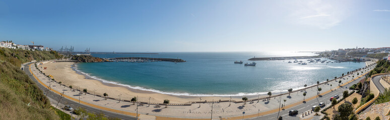 beach promenade Vasco da Gama in Sines
