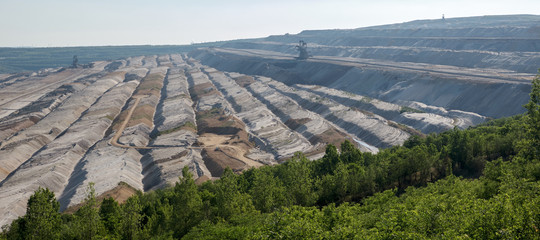 Braunkohle Tagebau Hambach von Sophienhöhe