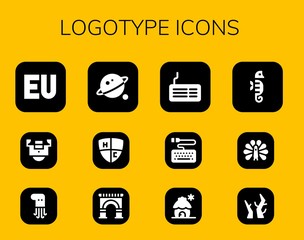 logotype icon set