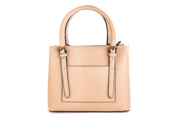 Bag white black red beige blue yellow summer clutch isolated on white leather