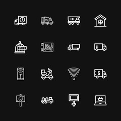 Editable 16 free icons for web and mobile
