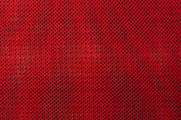 Pattern of red cloth material