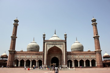 Obraz premium Jama Masjid new delhi delhi india