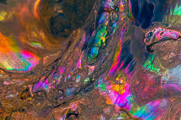 Natural abstract nacre shell colors, abstract background