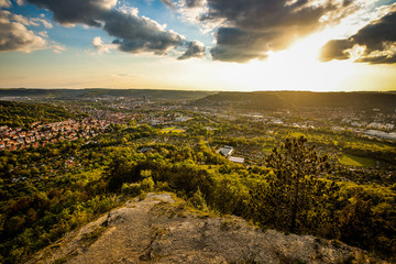 Stadtblick über Jena vom Jenzig