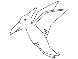 プテラノドン © アメノ