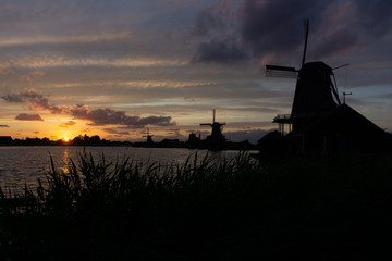 Windmills Netherlands De Zaanse Schans Holland Windmolen