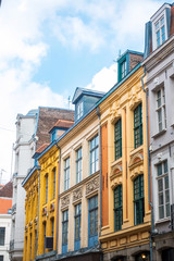 Fototapeta premium Antique building view in Lille, France