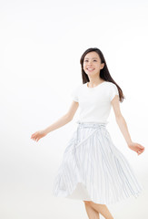 Naklejka premium 女性