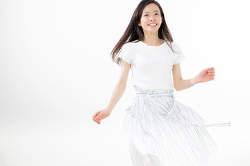 Naklejka premium 女性