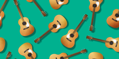 Classical guitar pattern