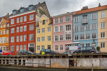 Fototapeta na wymiar Nyhavn Canal, Copenhagen, Denmark