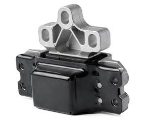 Car part. Shock absorber mount on white background.