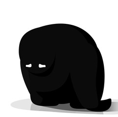 Very sad monster just wants to be happy