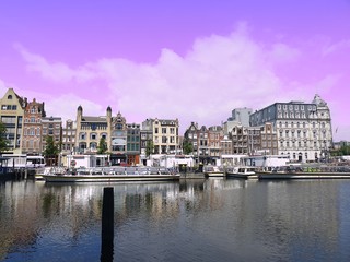 Fototapeta premium Amsterdam 