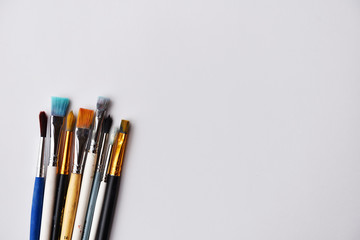 paint brush on white background