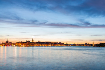 Fototapeta na wymiar Panoramic view of Stockholm, Sweden