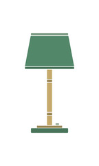 Classic vector lamp wiht lampshade