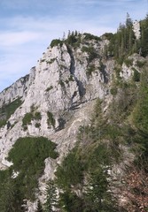 Felsformation nahe der Kampenwand